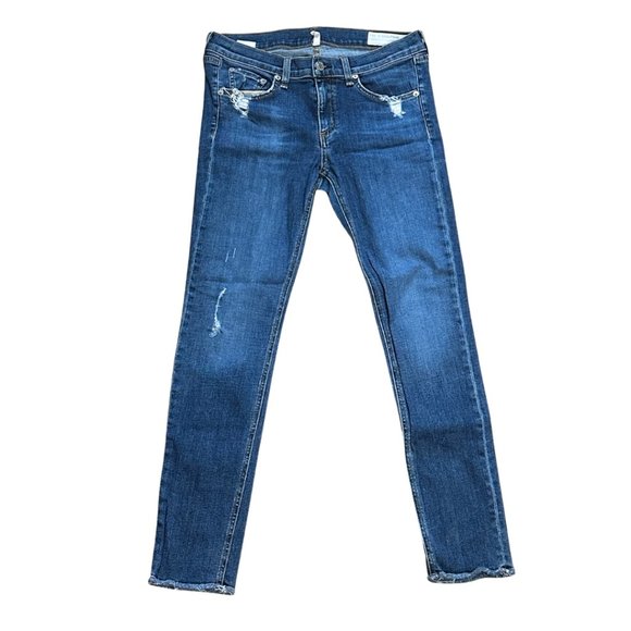 rag & bone Denim - SOLD rag & bone distressed skinny indigo jeans size 29